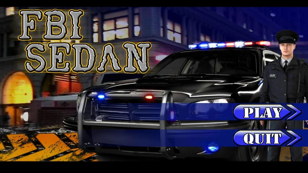 FBI SEDAN - Police Parking - Gameplay image of android game