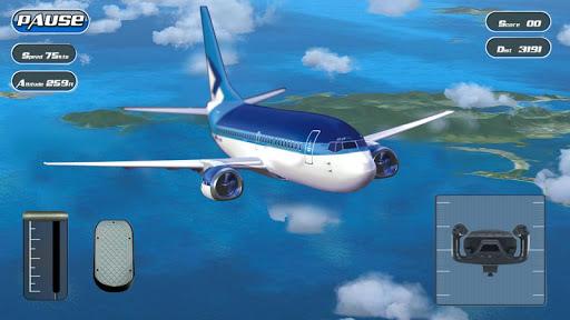 Flight Simulator : Fly 3D - Gameplay image of android game