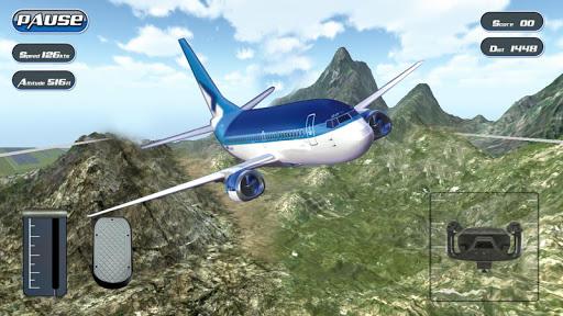 Flight Simulator : Fly 3D - Gameplay image of android game