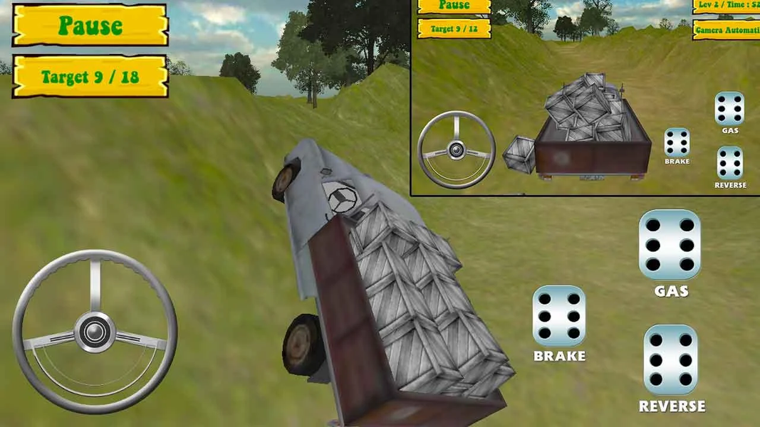 Hill Dirt Trucker Climb - عکس بازی موبایلی اندروید