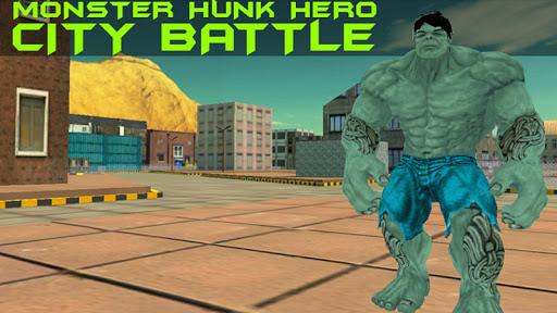 Monster Hunk Hero City Battle - عکس بازی موبایلی اندروید