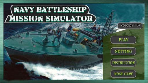 Navy Battleship Simulator - عکس بازی موبایلی اندروید