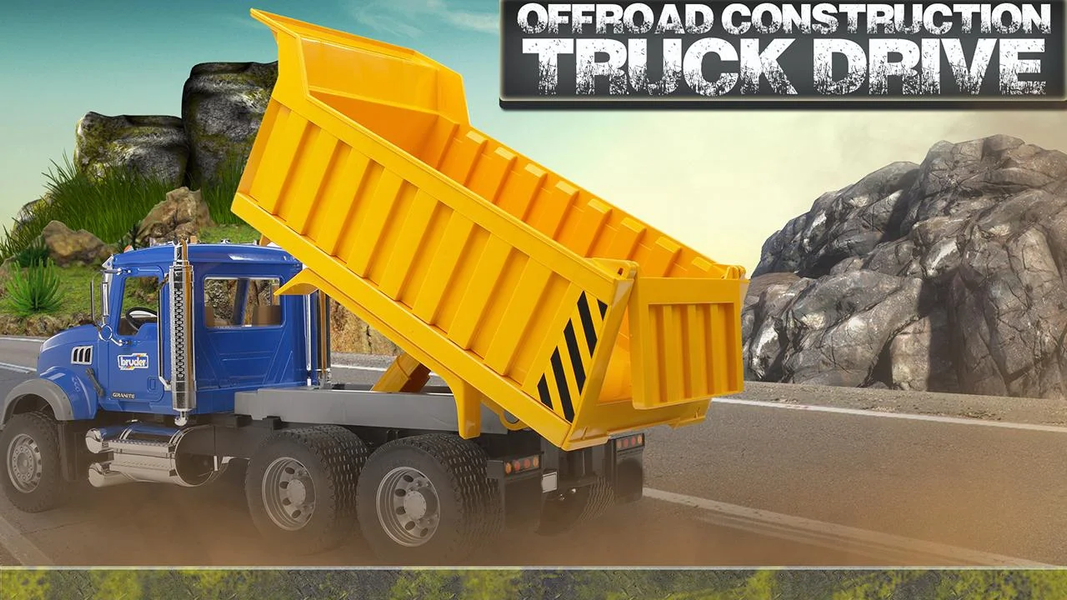 Off Road Construction Drive - عکس بازی موبایلی اندروید