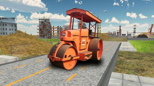 Road Roller Construction Sim - عکس بازی موبایلی اندروید