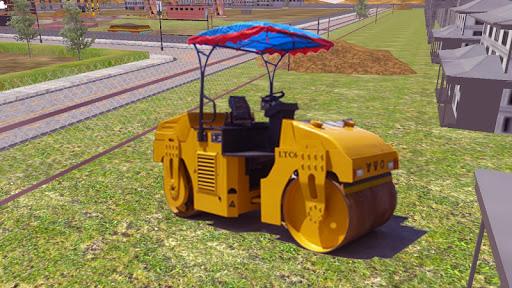 Road Roller Construction Sim - عکس بازی موبایلی اندروید
