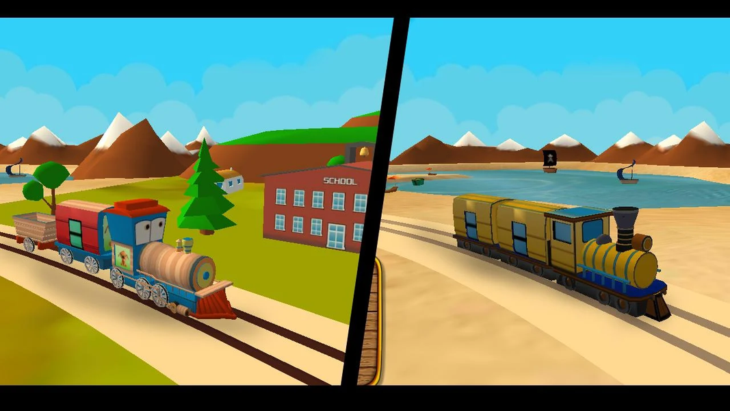 School Train Simulator 2016 - عکس بازی موبایلی اندروید