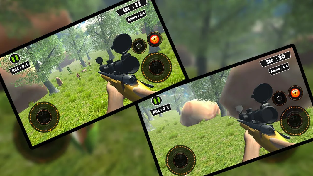Sniper Jungle Hunting - عکس بازی موبایلی اندروید