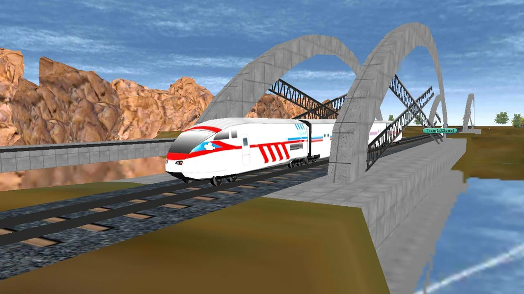 Superfast Bullet Train Racing - عکس بازی موبایلی اندروید