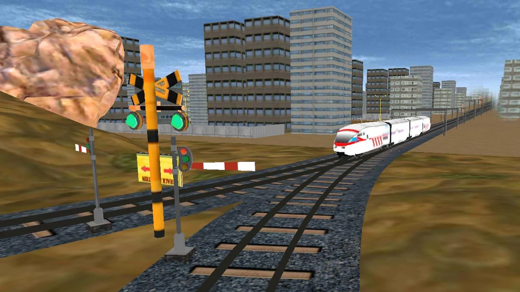 Superfast Bullet Train Racing - عکس بازی موبایلی اندروید