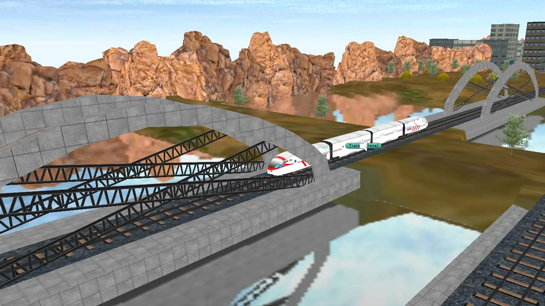 Superfast Bullet Train Racing - عکس بازی موبایلی اندروید