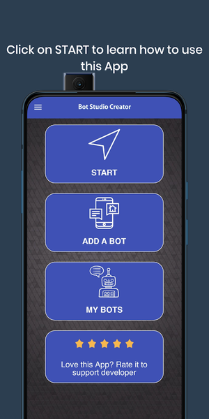 Bot Studio Creator - Bot for T - عکس برنامه موبایلی اندروید