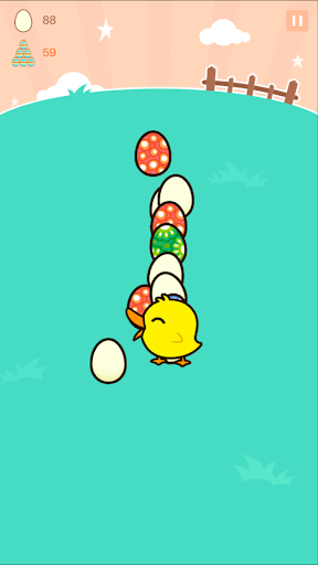 Happy Mrs Duck Lays Eggs Game - Gameplay image of android game