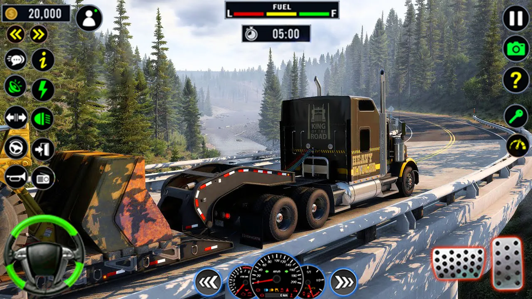 US American Truck Simulator ۳D - عکس بازی موبایلی اندروید