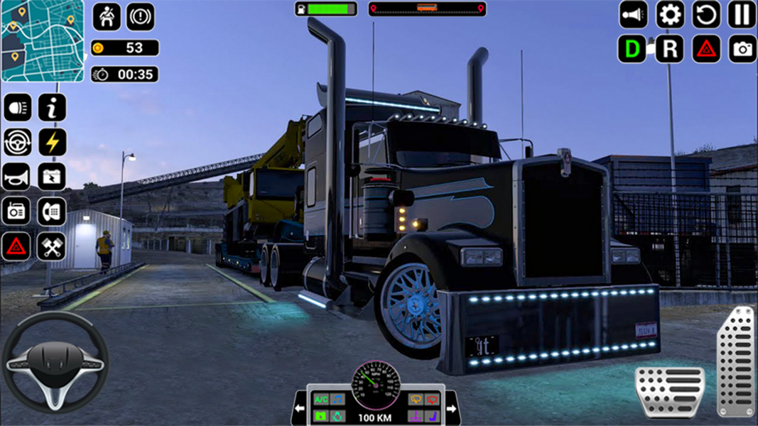 US American Truck Simulator ۳D - عکس بازی موبایلی اندروید