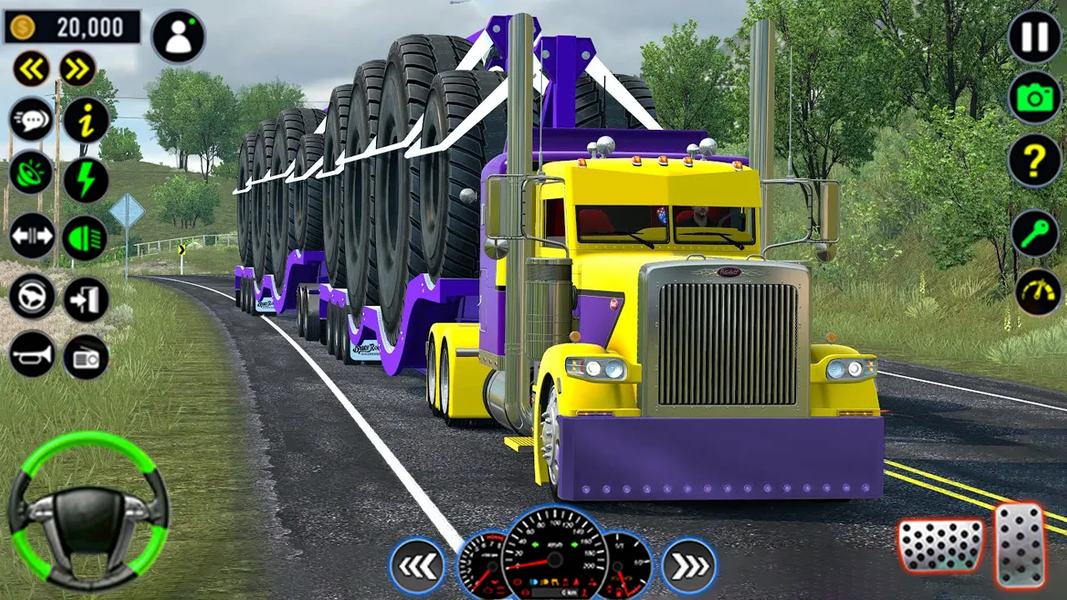 US American Truck Simulator ۳D - عکس بازی موبایلی اندروید