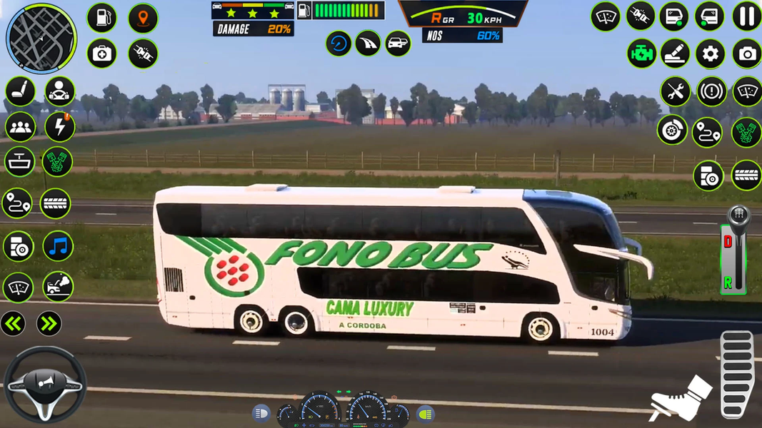 Bus Simulator Games ZT Bus 3D - Gameplay image of android game