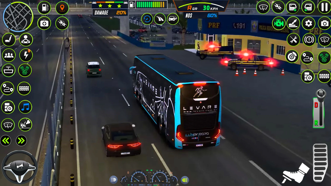 Bus Simulator Games ZT Bus 3D - Gameplay image of android game