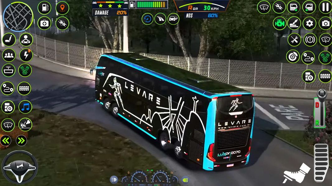 Bus Simulator Games ZT Bus 3D - Gameplay image of android game