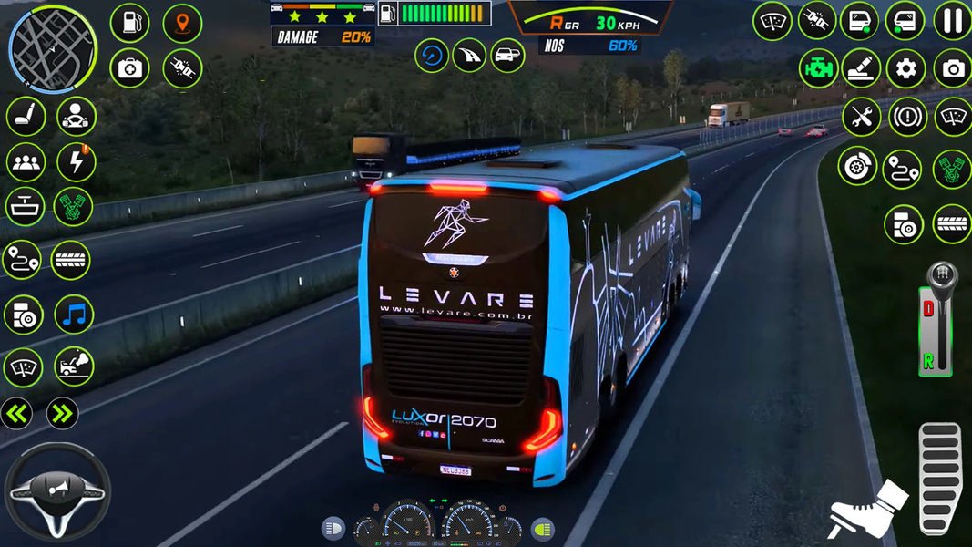 Bus Simulator Games ZT Bus 3D - Gameplay image of android game