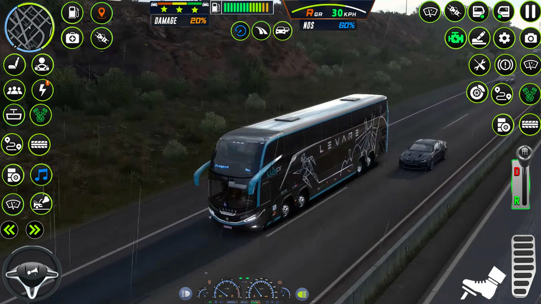 Bus Simulator Games ZT Bus 3D - Gameplay image of android game
