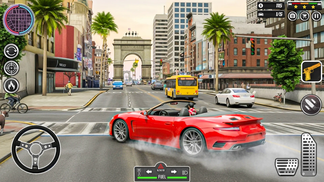 Cop Agent Vs Gangster Mafia ۳D - عکس بازی موبایلی اندروید