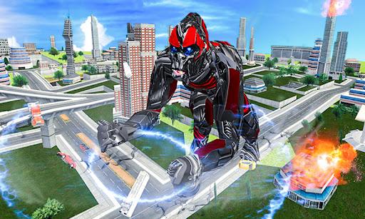 Gorilla Transform Robot Car ۳D - عکس بازی موبایلی اندروید