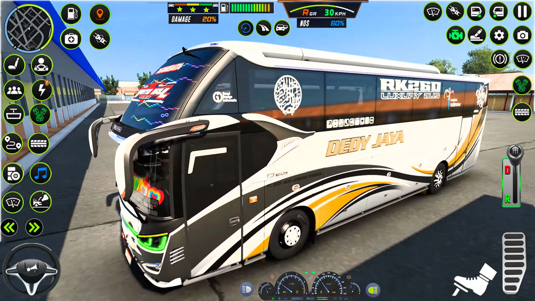 Bus Simulator Game: Coach Bus - عکس بازی موبایلی اندروید