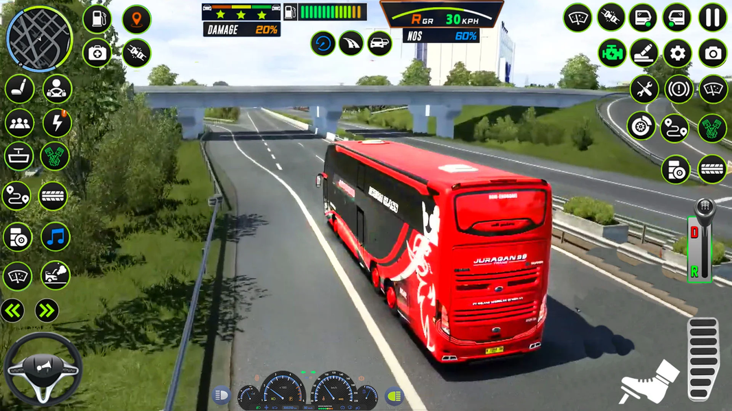 Bus Simulator Game: Coach Bus - عکس بازی موبایلی اندروید