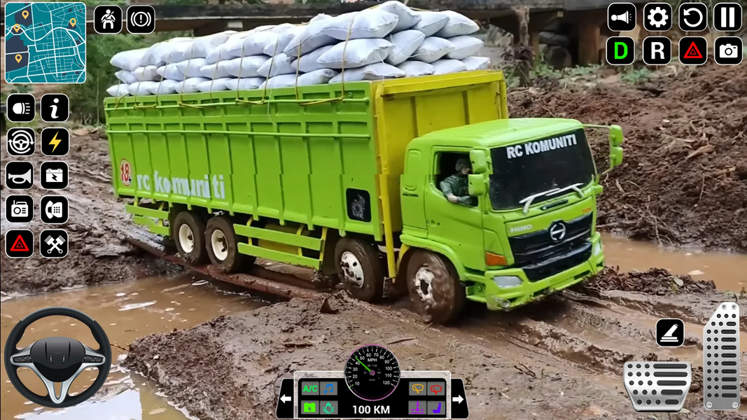 Mud Truck Driving Games 3D - عکس بازی موبایلی اندروید