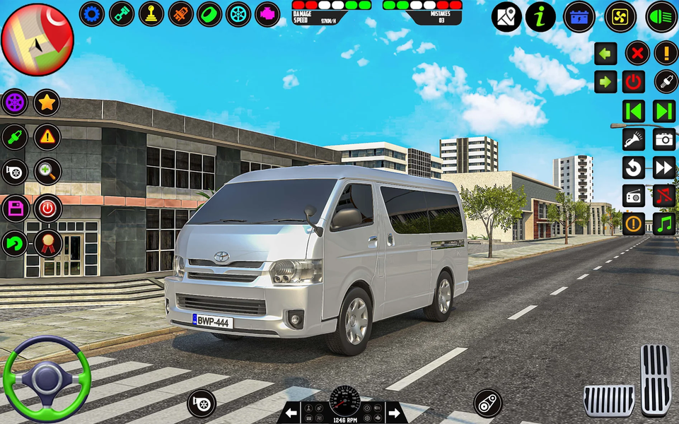 Offroad Bus Sim Driving Game - عکس بازی موبایلی اندروید