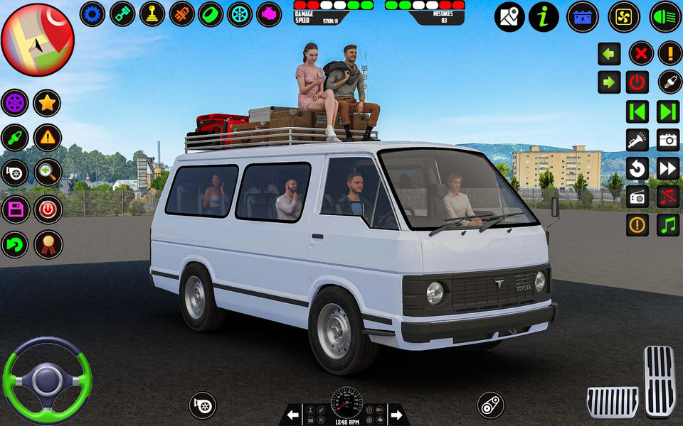 Offroad Bus Sim Driving Game - عکس بازی موبایلی اندروید