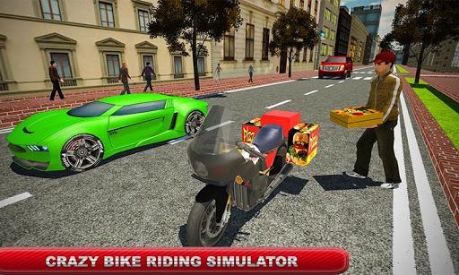 Virtual Moto Bike Delivery Boy: Pizza Car Driver - عکس بازی موبایلی اندروید