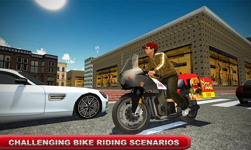 Virtual Moto Bike Delivery Boy: Pizza Car Driver - عکس بازی موبایلی اندروید