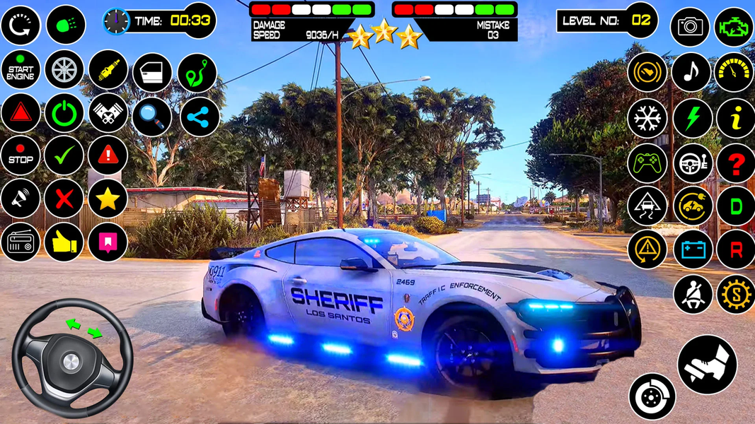 US Police Car Cop Games ۲۰۲۴ - عکس بازی موبایلی اندروید