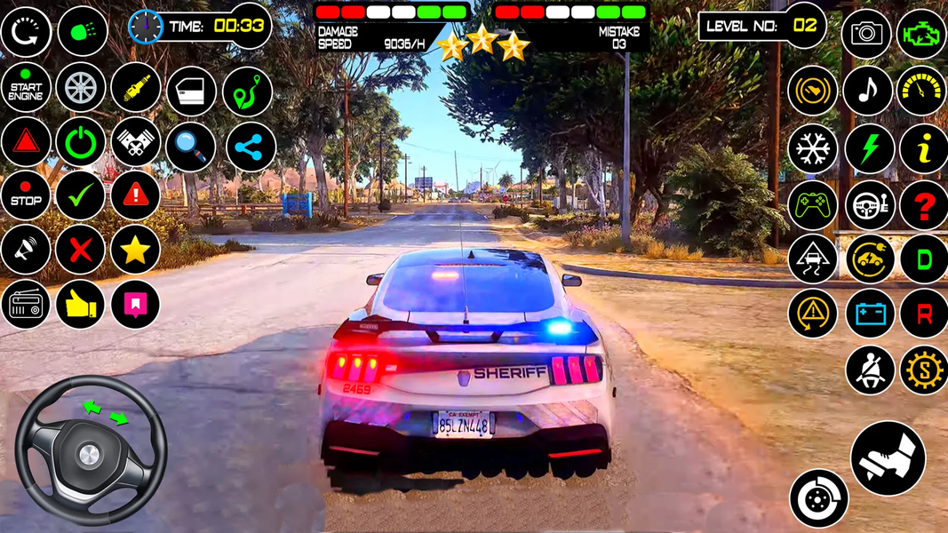US Police Car Cop Games ۲۰۲۴ - عکس بازی موبایلی اندروید