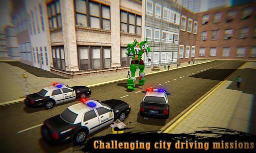Real Robot Transformation Garbage Truck Driving 3D - Gameplay image of android game
