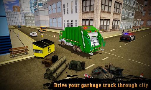 Real Robot Transformation Garbage Truck Driving 3D - Gameplay image of android game
