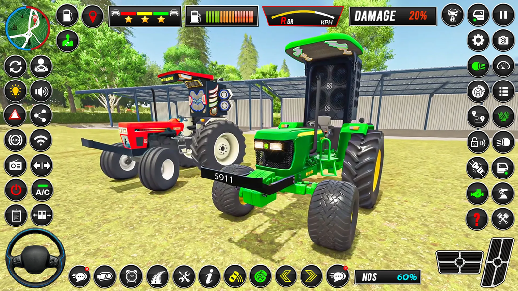 Tractor Simulator Cargo Games - Gameplay image of android game