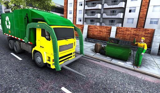 Road Sweeper Garbage Truck Sim - عکس بازی موبایلی اندروید