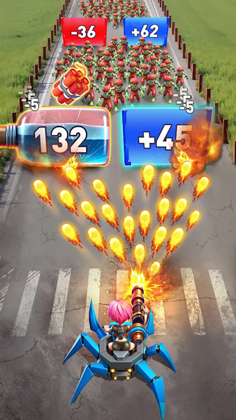 Battle Kiss:Girl's Survival - Gameplay image of android game