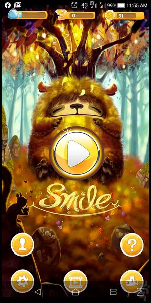 Smile online game - Gameplay image of android game