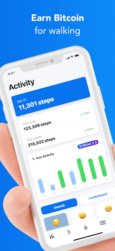 sMiles: Earn Bitcoin - عکس برنامه موبایلی اندروید