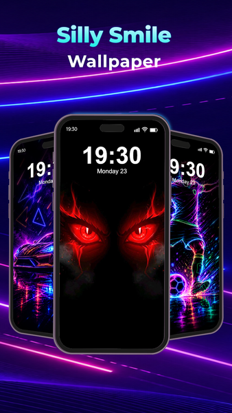 Smiley Fun Live Wallpaper - عکس برنامه موبایلی اندروید