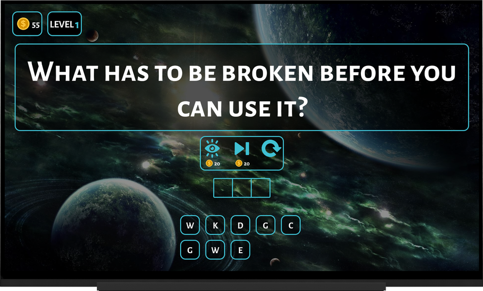 Brainer Quiz game - Gameplay image of android game