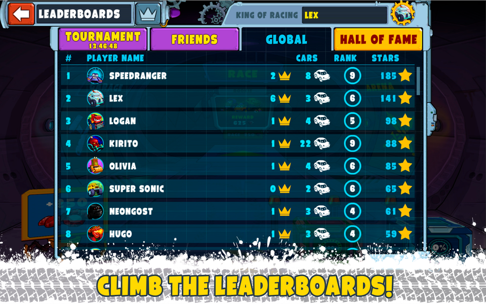 Car Eats Car Multiplayer Race - عکس بازی موبایلی اندروید