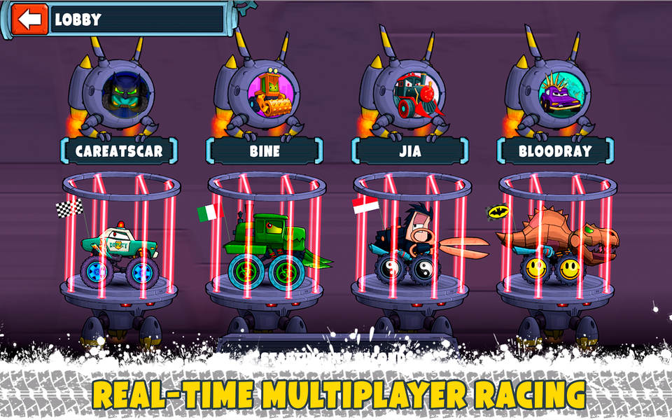 Car Eats Car Multiplayer Race - عکس بازی موبایلی اندروید