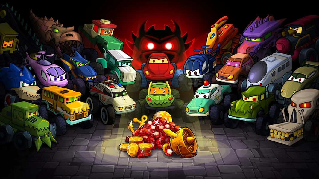 Car Eats Car Multiplayer Race - عکس بازی موبایلی اندروید