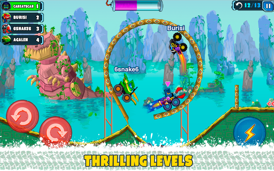 Car Eats Car Multiplayer Race - عکس بازی موبایلی اندروید