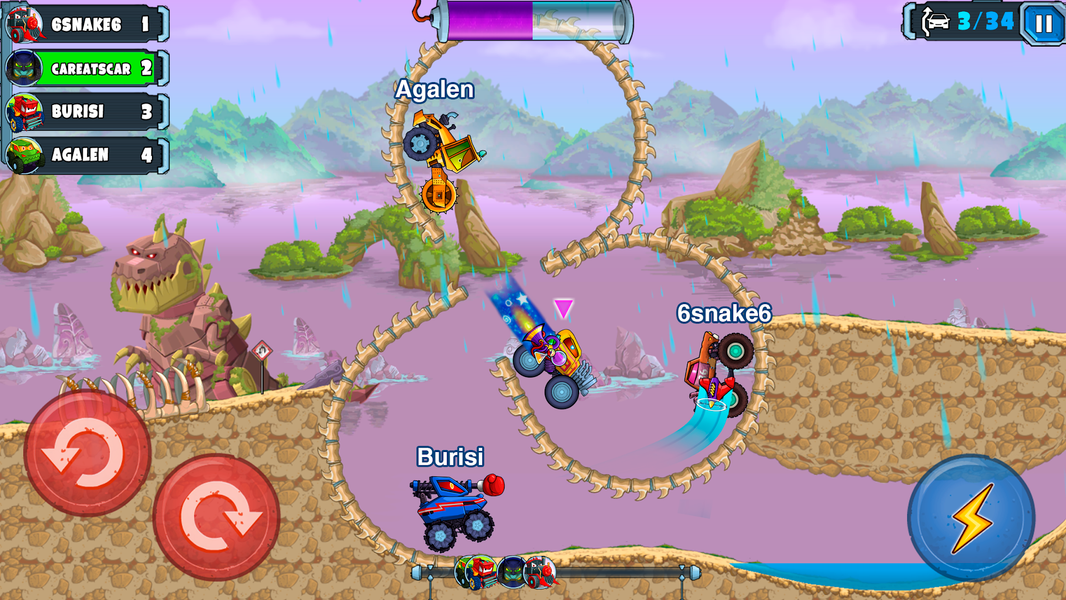 Car Eats Car Multiplayer Race - عکس بازی موبایلی اندروید