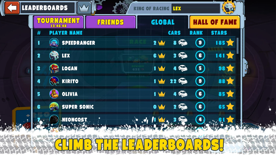 Car Eats Car Multiplayer Race - عکس بازی موبایلی اندروید